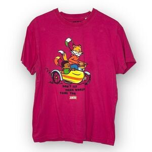 Akoo Don't Let This World Tame You Pink Short Sleeve T-shirt Women’s Size Medium